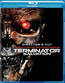 Terminator Salvation Blu ray Disc, 2009, 2 Disc Set, WS Directors Cut 