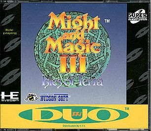 Might and Magic III Isles of Terra TurboGrafx CD, 1993
