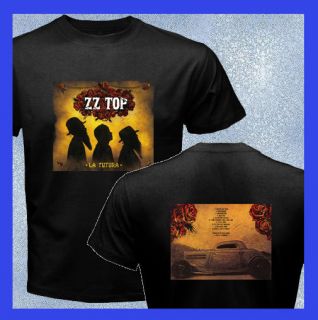 New ZZ TOP La Futura Album Cover 2 Side Mens T Shirt S M L XL 2XL