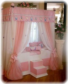 TODDLER Disney Princess Canopy BeddingGirl BedCanopy Beds, girls 