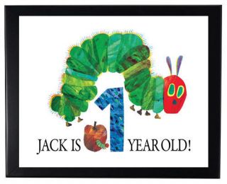 the very hungry caterpillar wall print one day shipping
