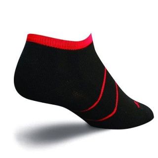 sockguy socks channel air black red no show 1pair more