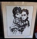 Norman Rockwell signed artist proof lithograph framed