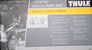 thule 835pro hullaport pro folding j kayak carrier time left