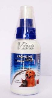 100ml Frontline Spray Ticks Fleas Biting Lice for Cats and Dogs Kills