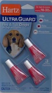dog Flea & Tick drops four dz (48) 3 month treatment deal by Hartz