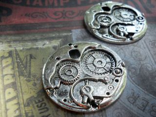 Clock Gears Watch Gears Watch Parts Clock Face Silver 2pcs 5pcs