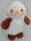 lucky star plush white tan brown lamb sheep mini 5