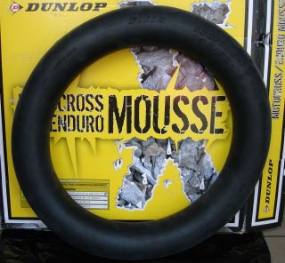 NEW Dunlop 18 Mousse BIB Tube Kit Motocross Enduro MX 140/80 18 130/90 