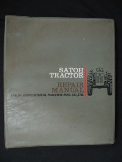 satoh s 650g tractor repair manual  85