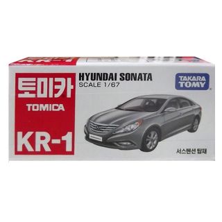 67 TOMICA KR 1 Hyundai Sonata   Color Silver TAKARA TOMY Tracking 