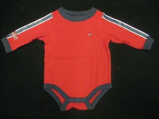 Tommy Hilfiger Toddler Boys Full Sleeve Romper baby Suit Sz 3 6 12 18 