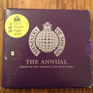   OF SOUND The Annual Vol 1 2xCD 1995 Boy George & Pete Tong RARE OOP