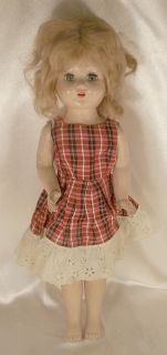   Collectible 18 Cindy Horsman 1940s Doll Open Mouth with Teeth