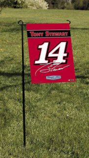 Tony Stewart #14 Garden Window Flag Banner Nascar Auto Racing Office 