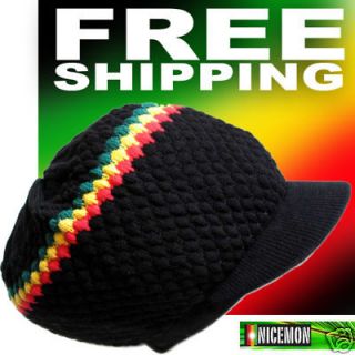   Africa Ethopia Hat Cap Cool Runnings Reggae Jamaica Marley M/L