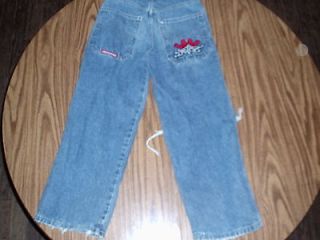 boys size 12 jnco jeans denim torn