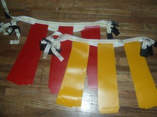    Release Flag Football Belt System 6 Yellow/6 Red 12 Belts Total
