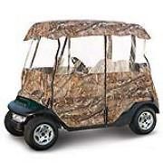 golf cart hunting buggy camo deluxe four sided enclosure time
