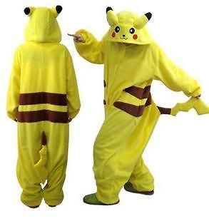 NEW Japan Pokemon Pikachu Adult Cosplay Costume ALL SIZES