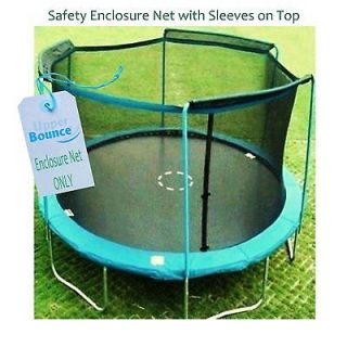 14 trampoline enclosure safety net fit for 3 arches time