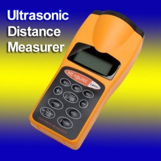 laser pointer distance area measurer meter lcd night light fathers 