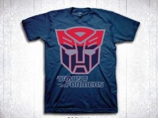   Licensed Hasbro Transformers Two Tune Autobot Symbol Shirt S 2XL
