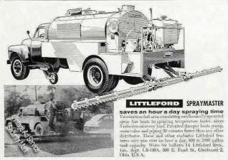 1957 littleford spraymaster photo and drawing ad  11 24 buy 