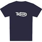 triton norton triumph mens t shirt m 3xl blue black