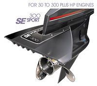 SE Sport SE300B Black Boat Motor Hydrofoil Inboard Outboard Stabilizer 