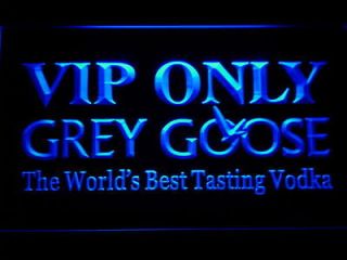 683 b vip only grey goose vodka neon light sign