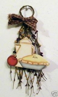 pip berry swag apple pie coffee country kitchen decor time