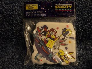 Newly listed Baby Looney Tune decorative napkins (16 napkins unopened 