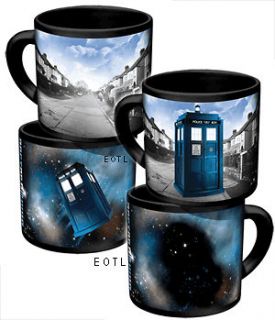 NEW Doctor Dr Who DISAPPEARING TARDIS Boxed Heat Changing Mug   ONE 