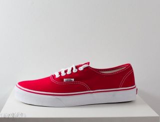 vans authentic classic red vn 0ee3red nib