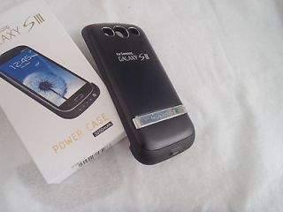   GALAXY S3 I9300 EXTENDED BACKUP BATTERY Charger power CASE IN BLACK