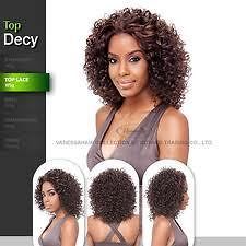 vanessa synthetic lace front wig top decy more options colour