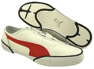 puma mens aqua mostro l white puma red athletic shoes us 8