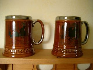vintage lord nelson beer mugs from canada time left