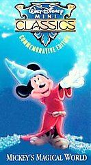 Walt Disney Mini Classics   Mickeys Magical World VHS, 1991