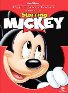Walt Disneys Classic Cartoon Favorites Starring Mickey (DVD, 2005 