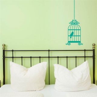Bird In A Cage Wall Stickers Wall Decals Self Adhesive Sticker