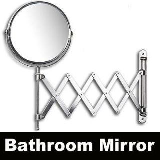 arm extension wall mount mirror chrom bathroom mirror from korea