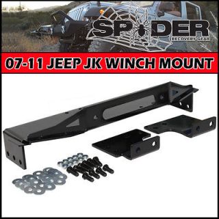 SPYDER 07 11 JEEP JK RAISED WINCH MOUNT MOUNTING PLATE  STOCK/AFTERMAR 