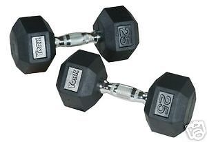 york rubber hex dumbbells weights 120 lb new set time