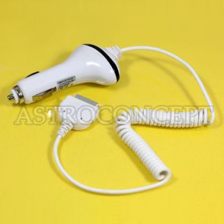   Brand New Car Charger 5V for Apple iPhone 3GS 3G 32GB 16GB 8GB White