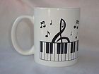   Frances Meyer B W MUSIC stickers piano music notes keyboard clef