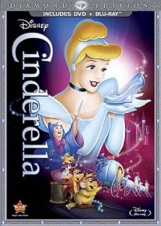 Cinderella Blu ray DVD, 2012, 2 Disc Set, Diamond Edition DVD Blu ray 