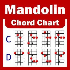 mandolin chord chart in Instruction Books, CDs & Video