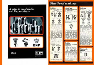 eley 1969 guide to proof marks and eley cartridges time